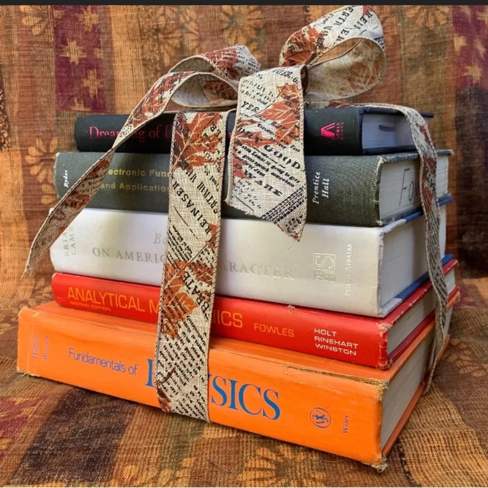 Fall Decor Book Stack - Picture 2 of 9